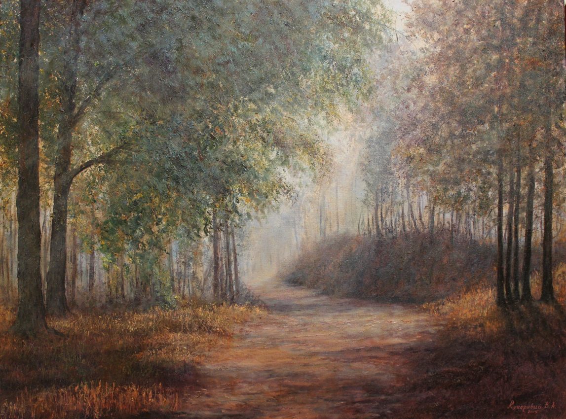 Coming Home — original oil on canvas painting by Viktor Kucheryavyy