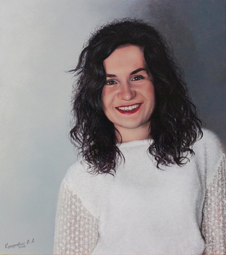 Yuliya — original oil on canvas painting by Viktor Kucheryavyy