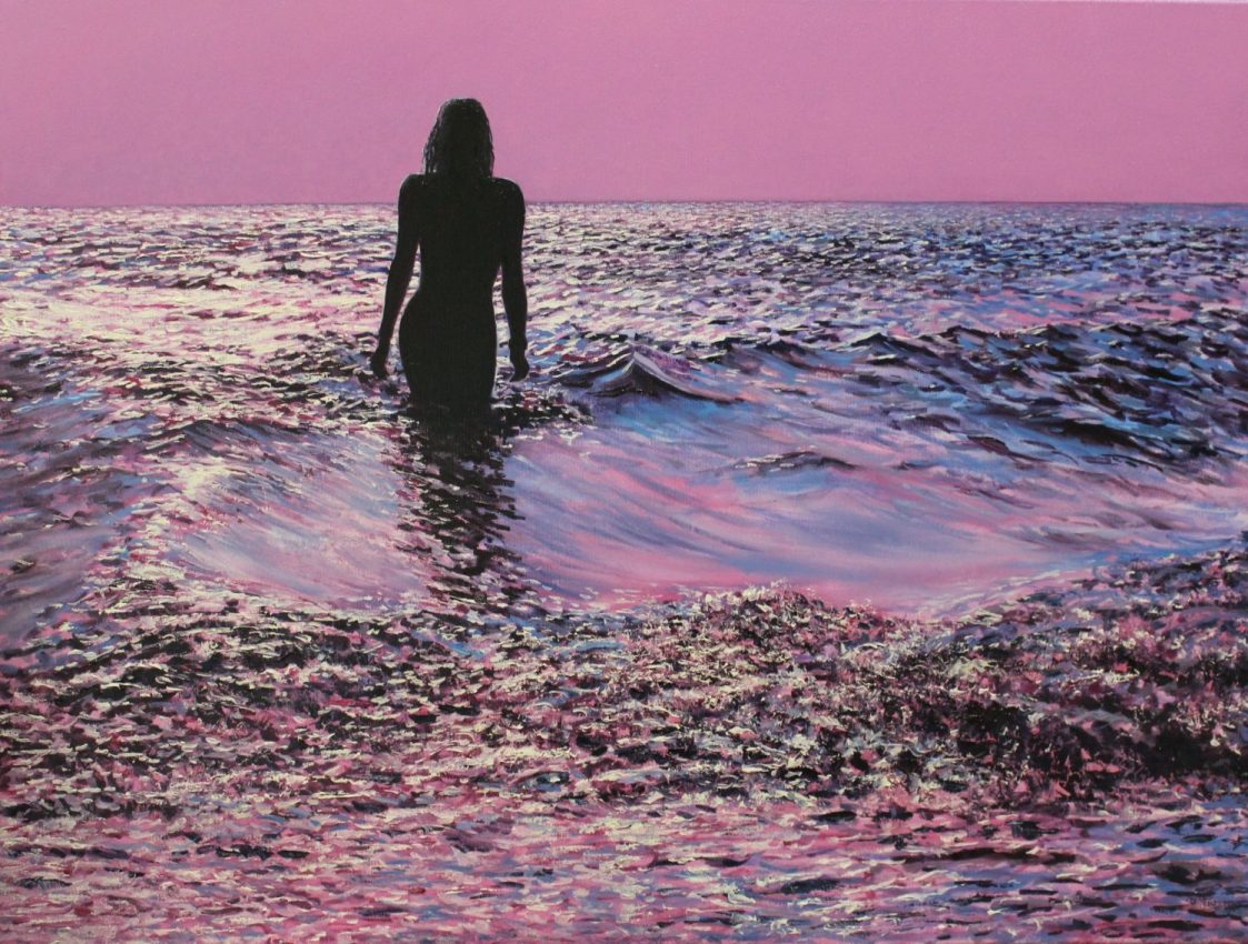 Towards the Waves — oil painting by Viktor Kucheryavyy