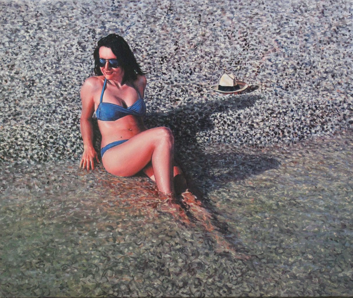 Sanya — oil painting by Viktor Kucheryavyy