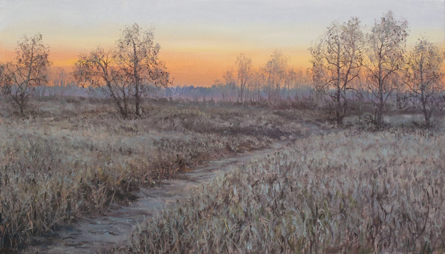 Silver & Gold — original oil painting by Viktor Kucheryavyy