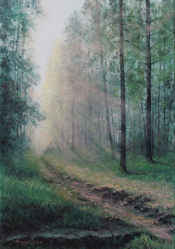 Birth of a New Day — original oil on canvas painting by Viktor Kucheryavyy